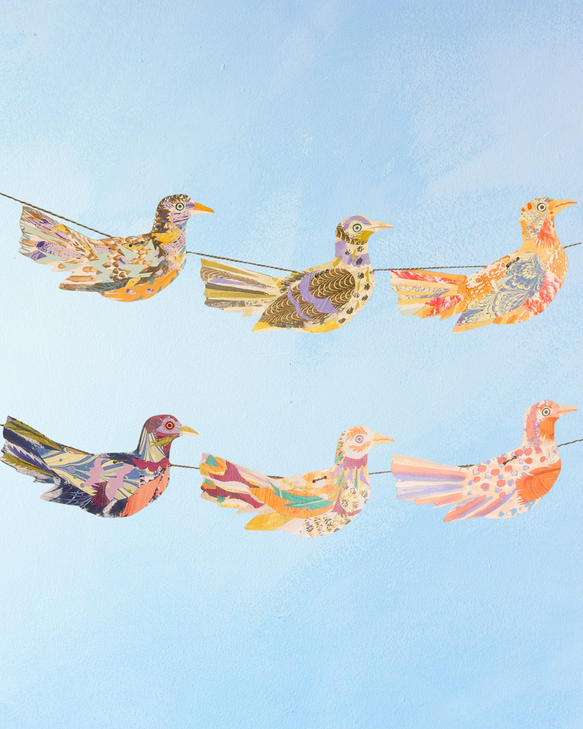 garland - whimsical bird