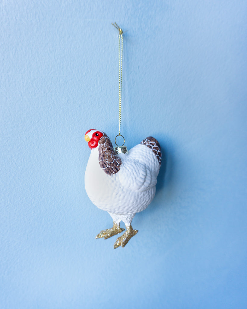 ornament - hen (medium)