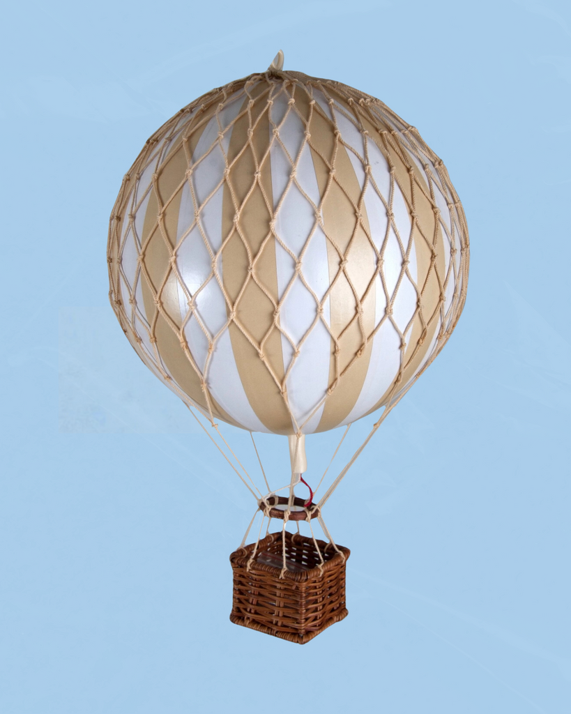 decorative air balloon  - medium - white