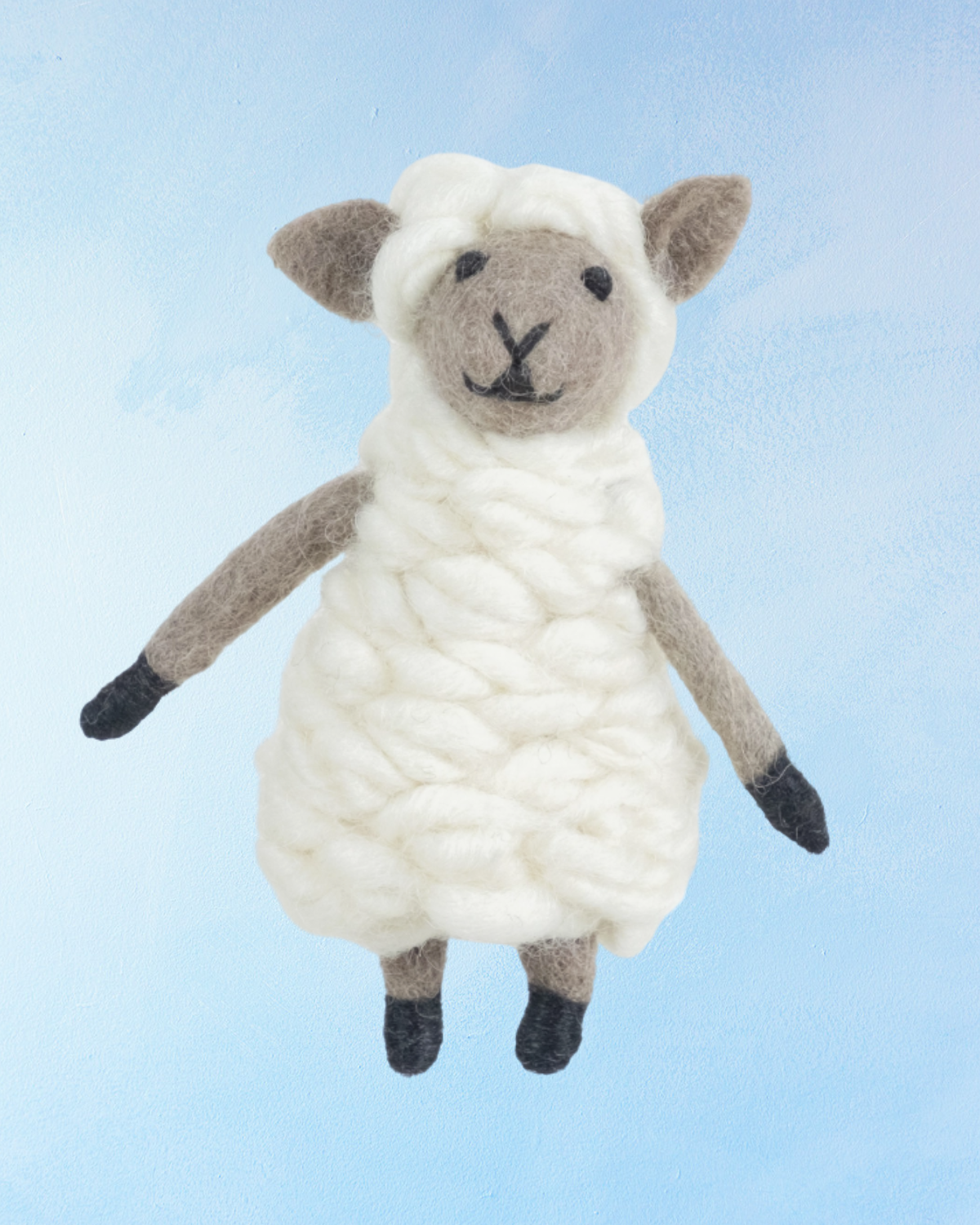 finger puppet - sheep