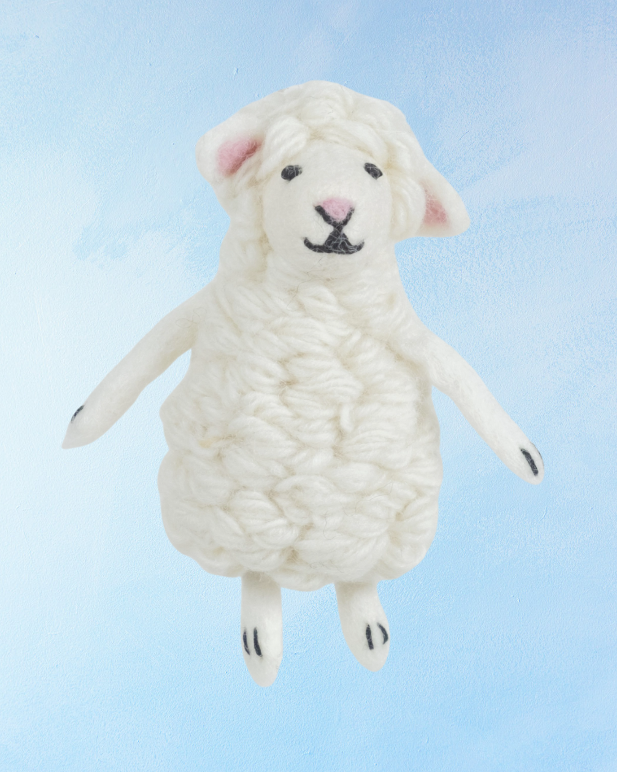 finger puppet - sheep