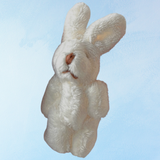 charm - white bunny