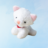 charm - white kitten