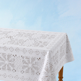 tablecloth - cotton cutwork