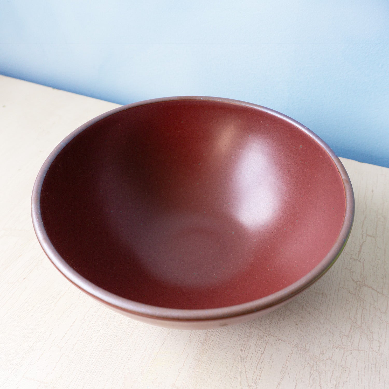 popcorn bowl - wine dark sky