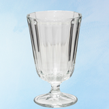 glassware - faceted wine glass