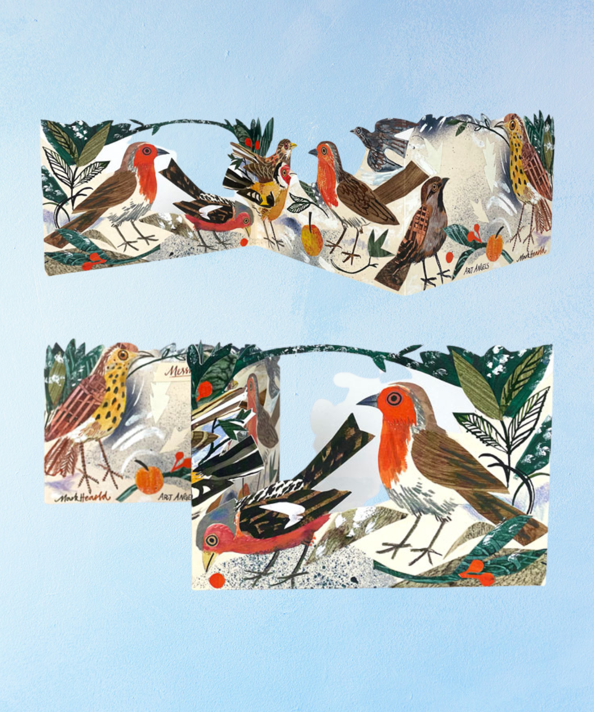 greeting card - winter feast
