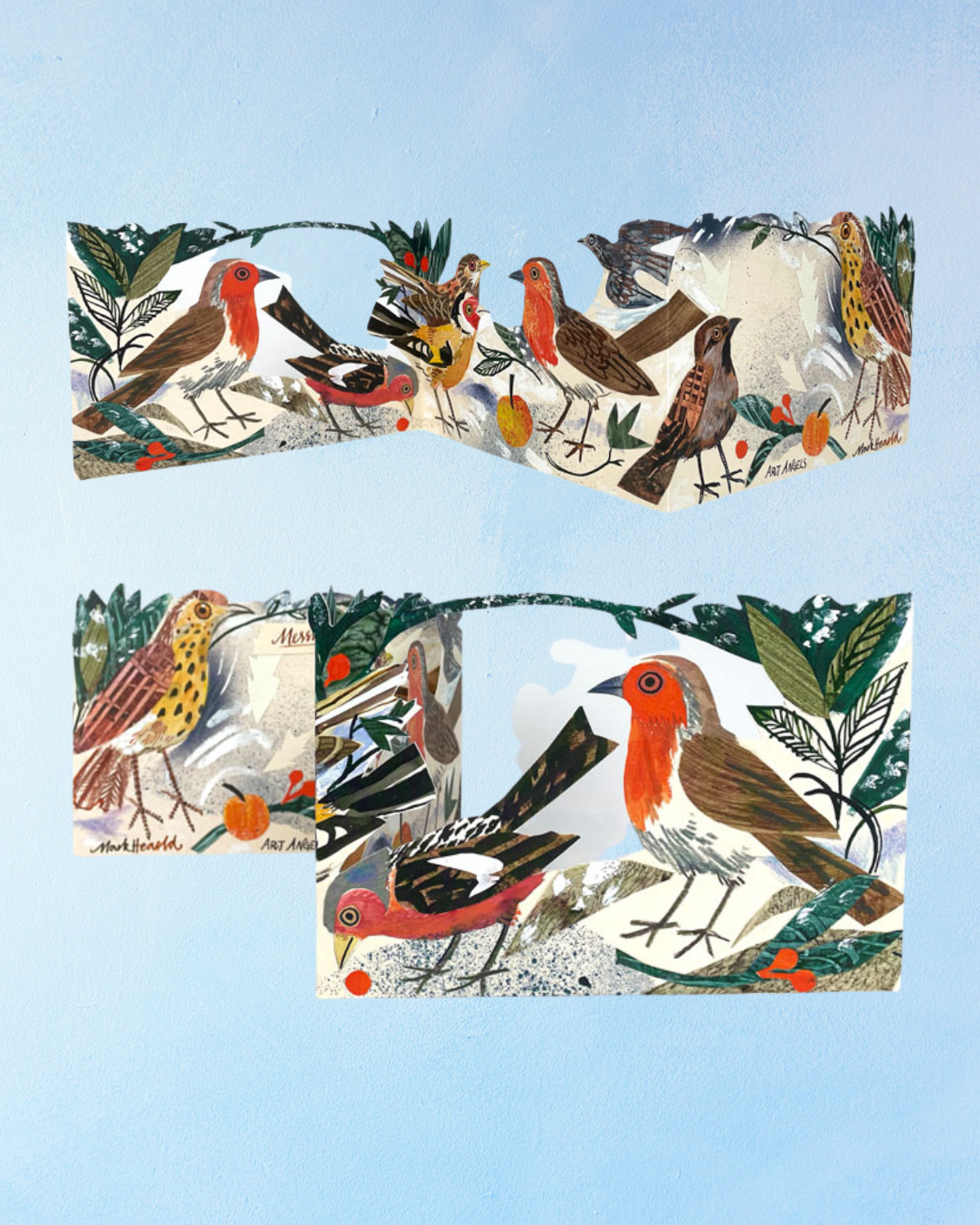 greeting card - winter feast