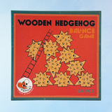 game - wooden hedgehog balance