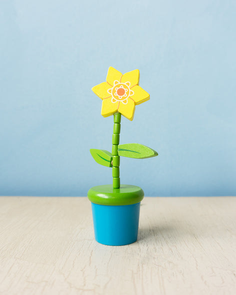 push puppet - daffodil (yellow)