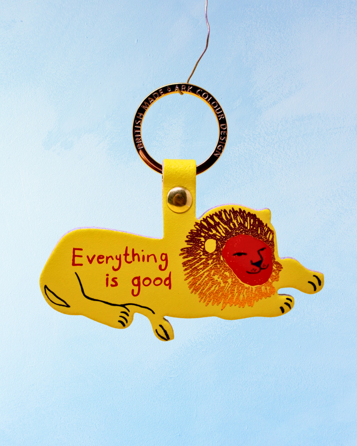 keychain - lion (assorted colours)