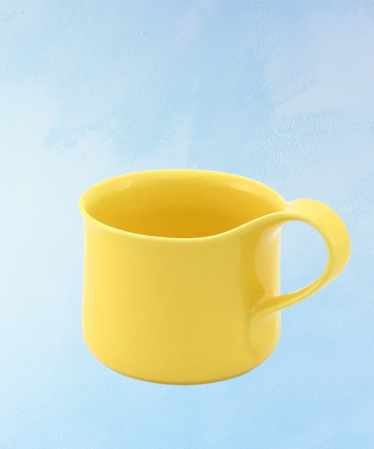 mug de café en céramique - poivron jaune
