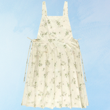 apron - pale yellow floral