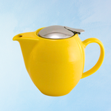 ceramic teapot - 19.6 oz: yellow pepper