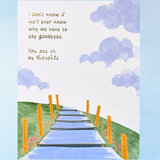 greeting card - you are in my thoughts