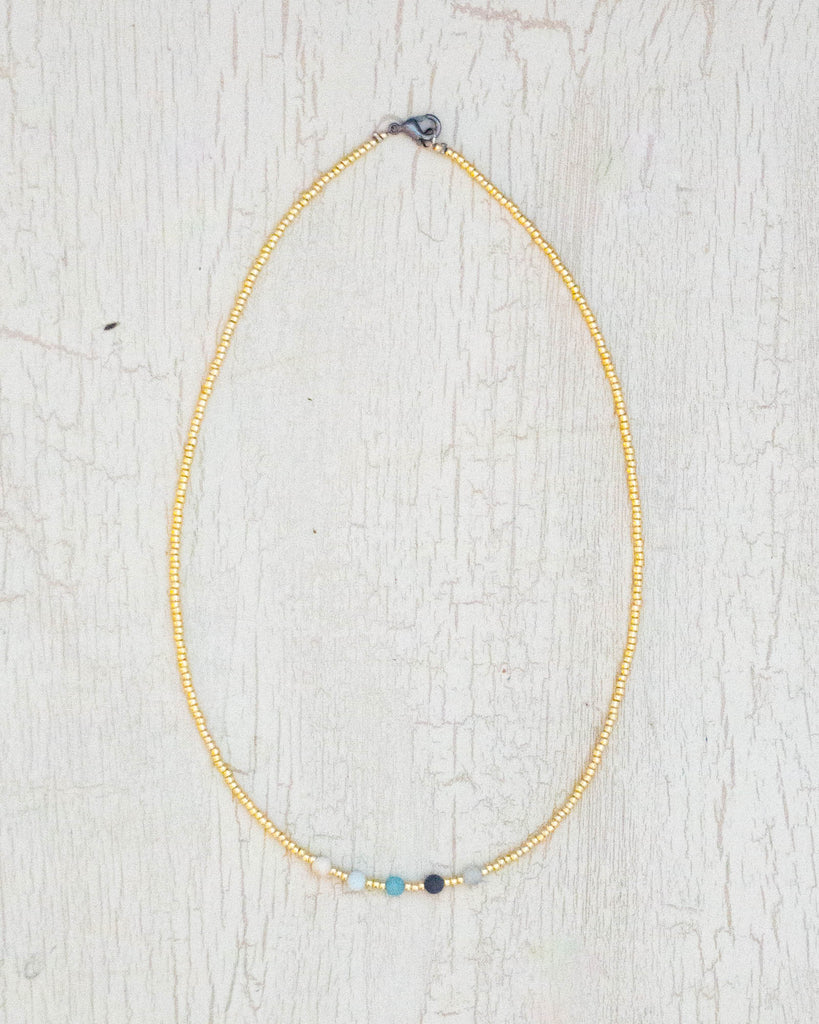 the mini moon necklace