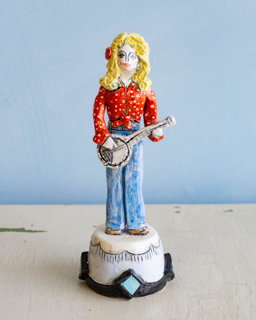 Dolly Parton ceramic figurine