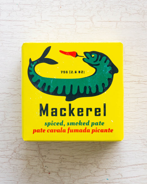 spiced smoked mackerel pâté