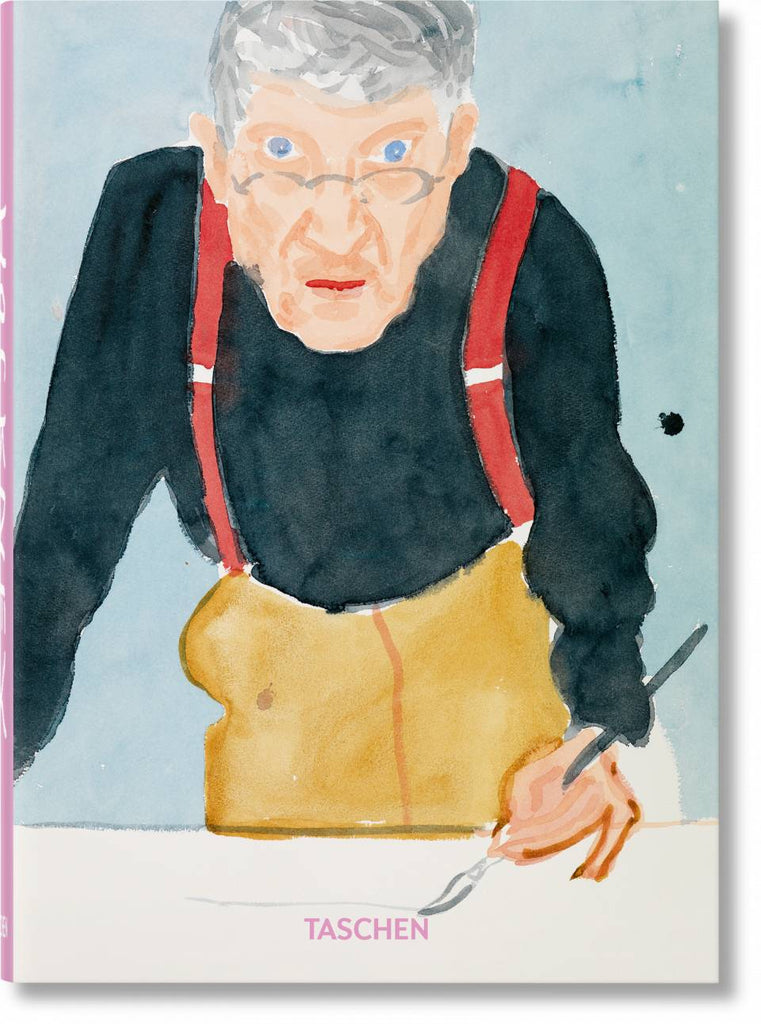 The cover of David Hockney, a chronology