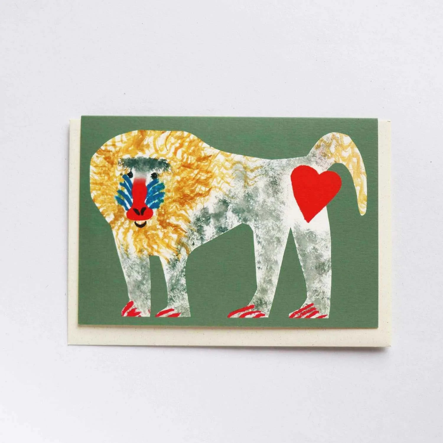 greeting card - love bum