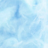 close up on blue cotton candy 