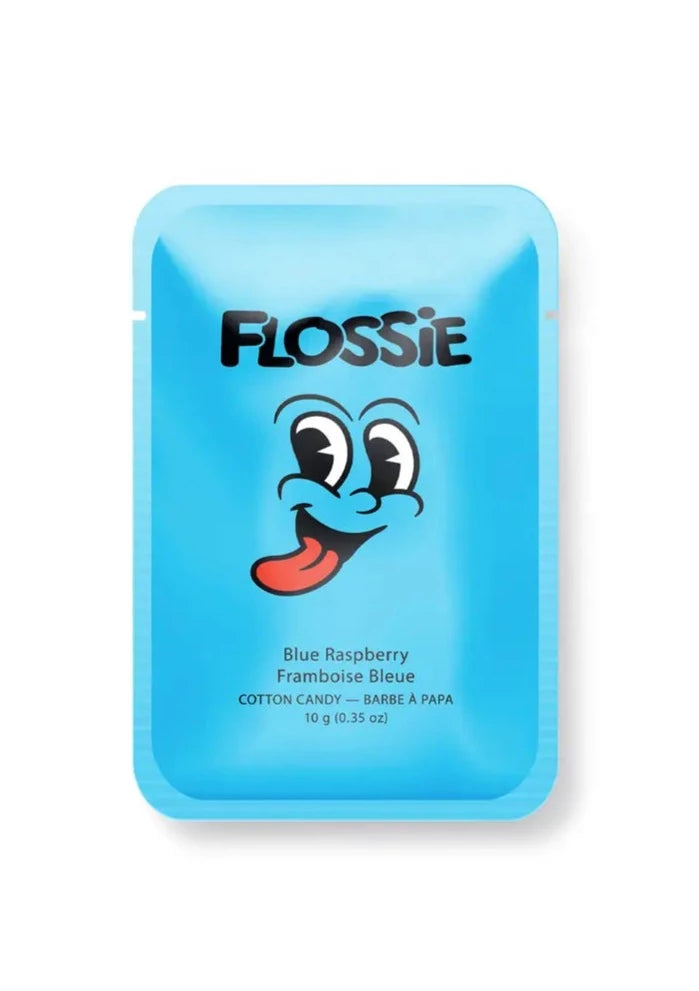 Flossie blue raspberry cotton candy