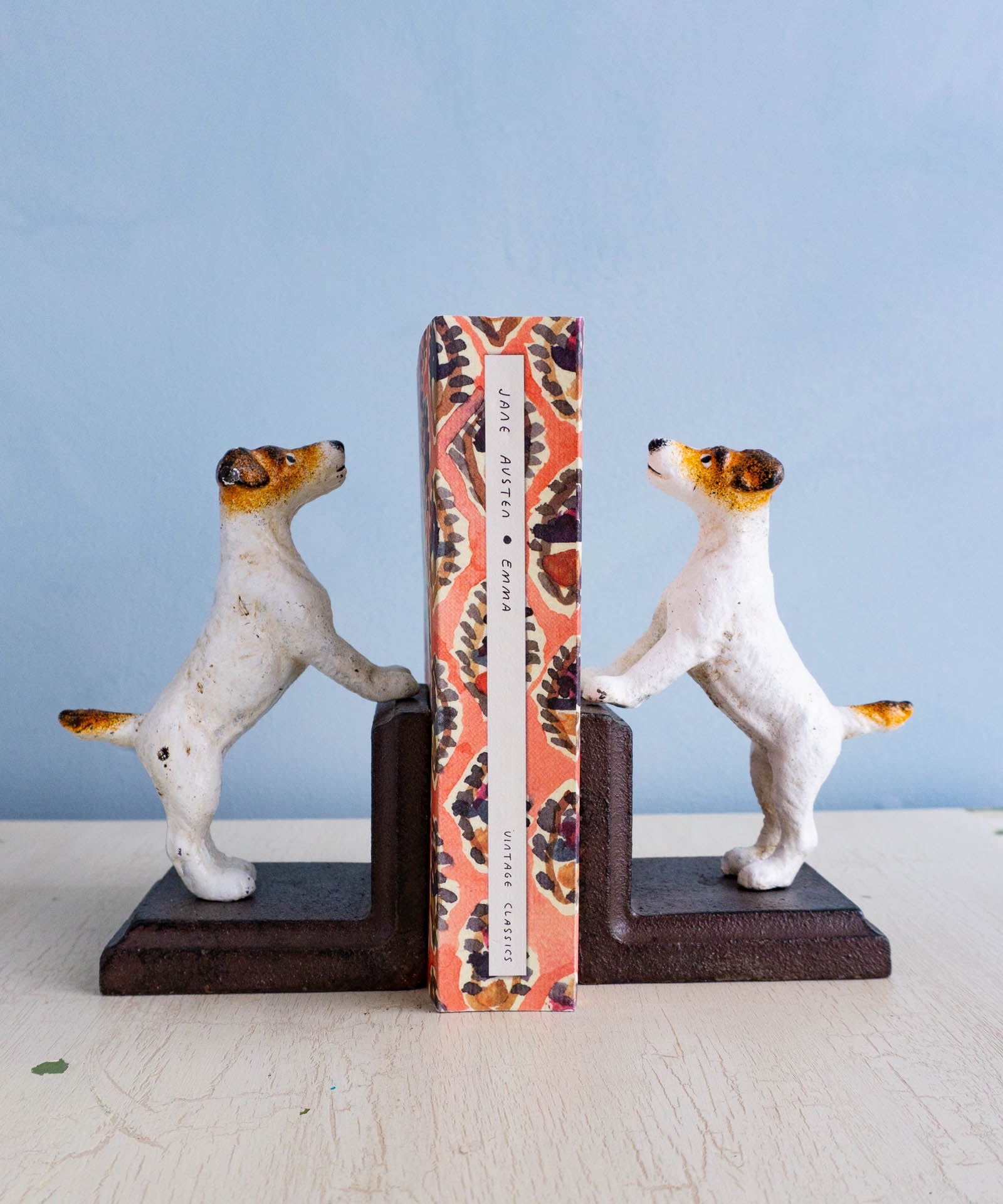 serre-livres - jack russell