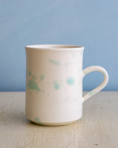 mug - mint spatterware