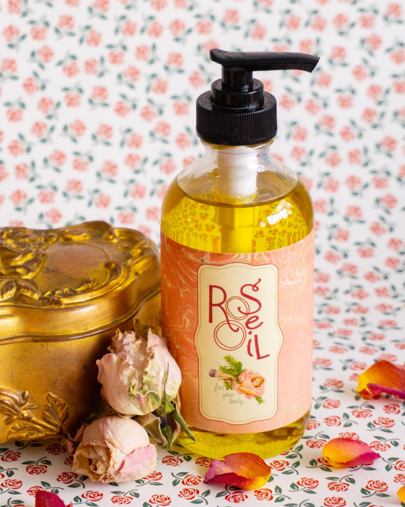 wild rose oil (for your body!)