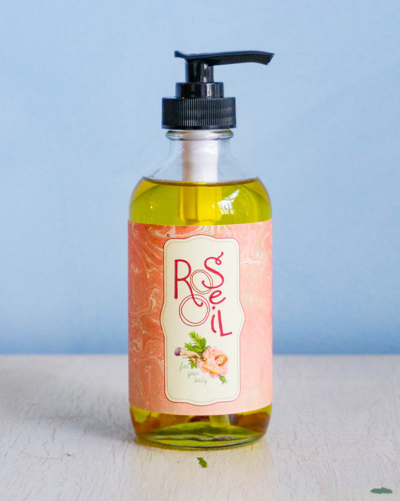 wild rose oil (for your body!)