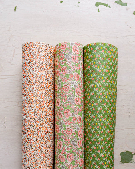 wrapping paper - florals (assorted prints)