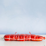 Cereria Introna candle shaped like salami