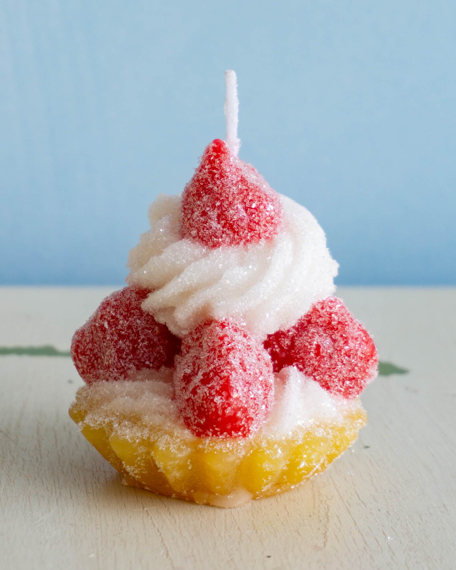 candle - food: tart (multiple styles)