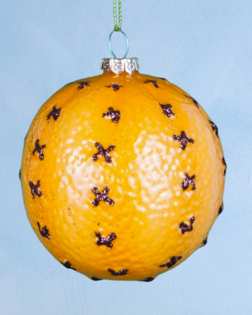 ornament - orange pomander