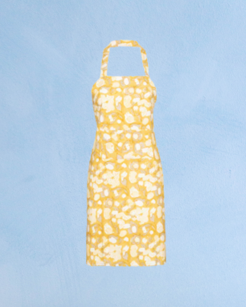  Cream and mustard coloured apron by Couleur Nature.