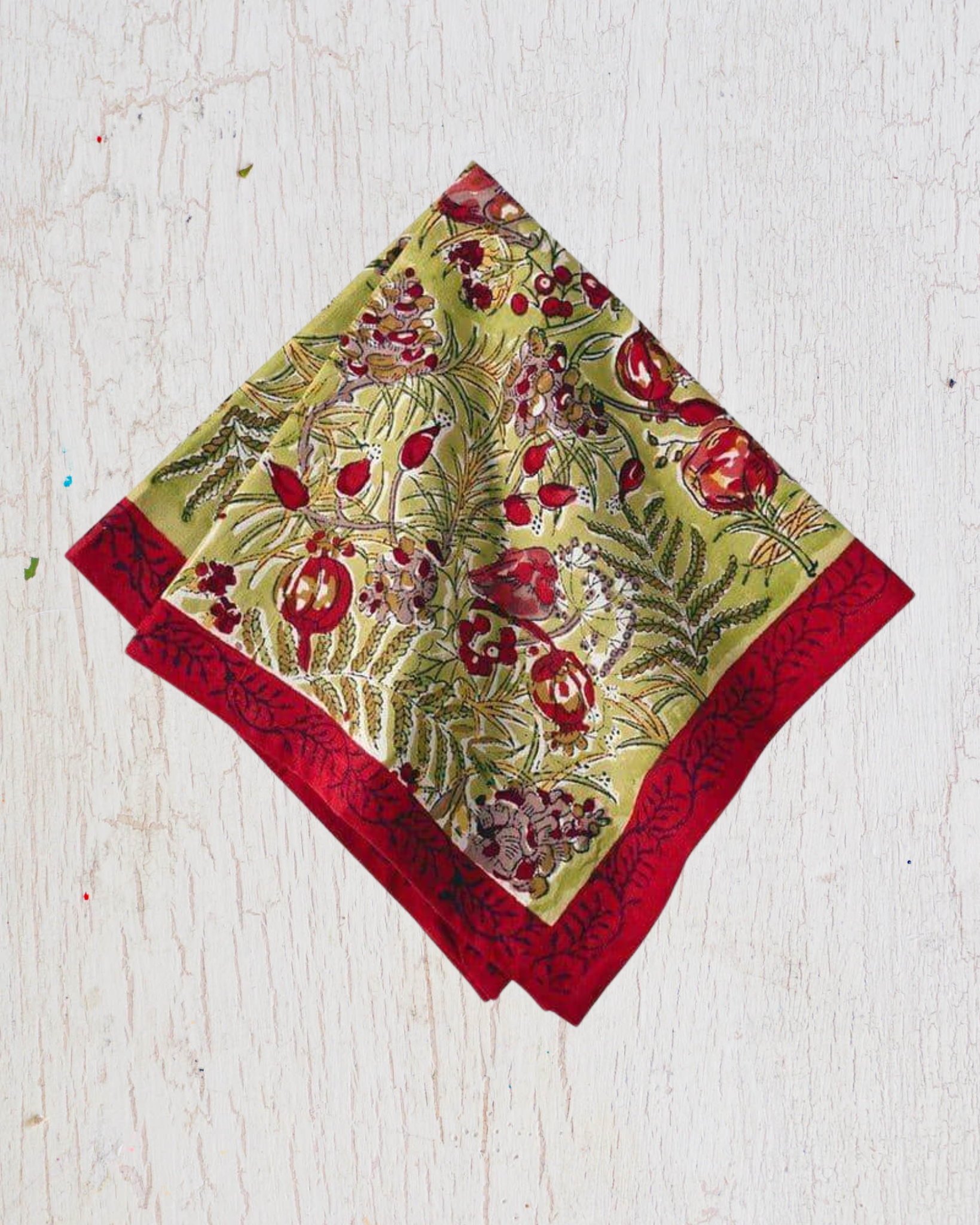 napkins - pomegranate garden (set of two)