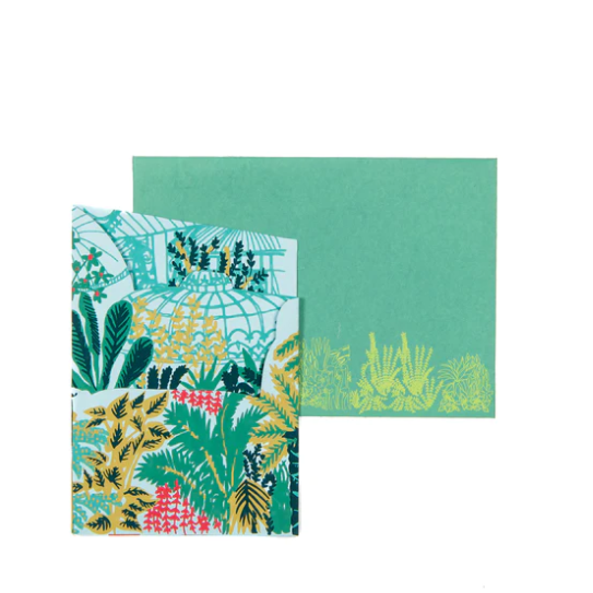 greeting card - green house