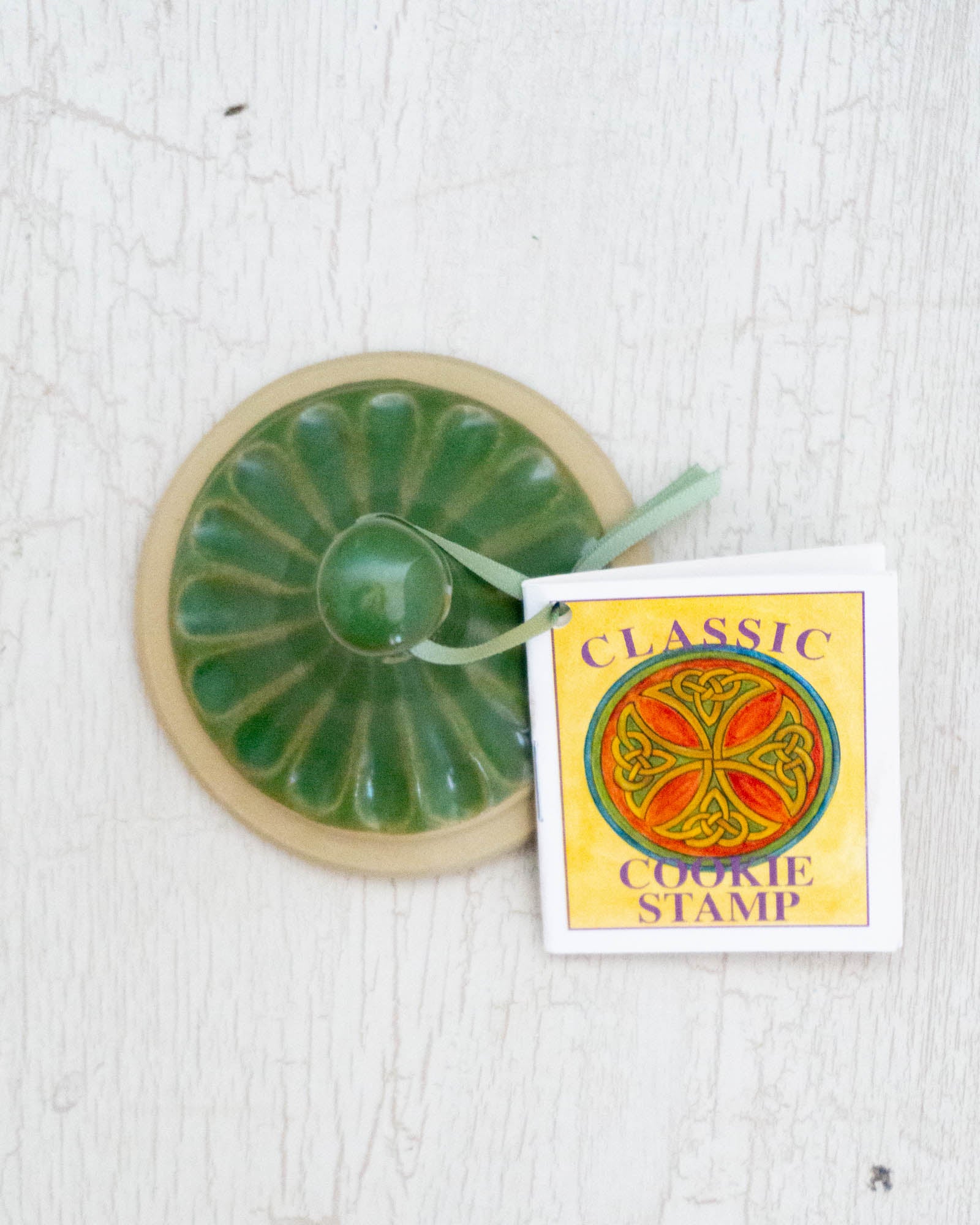 cookie stamp - thistle