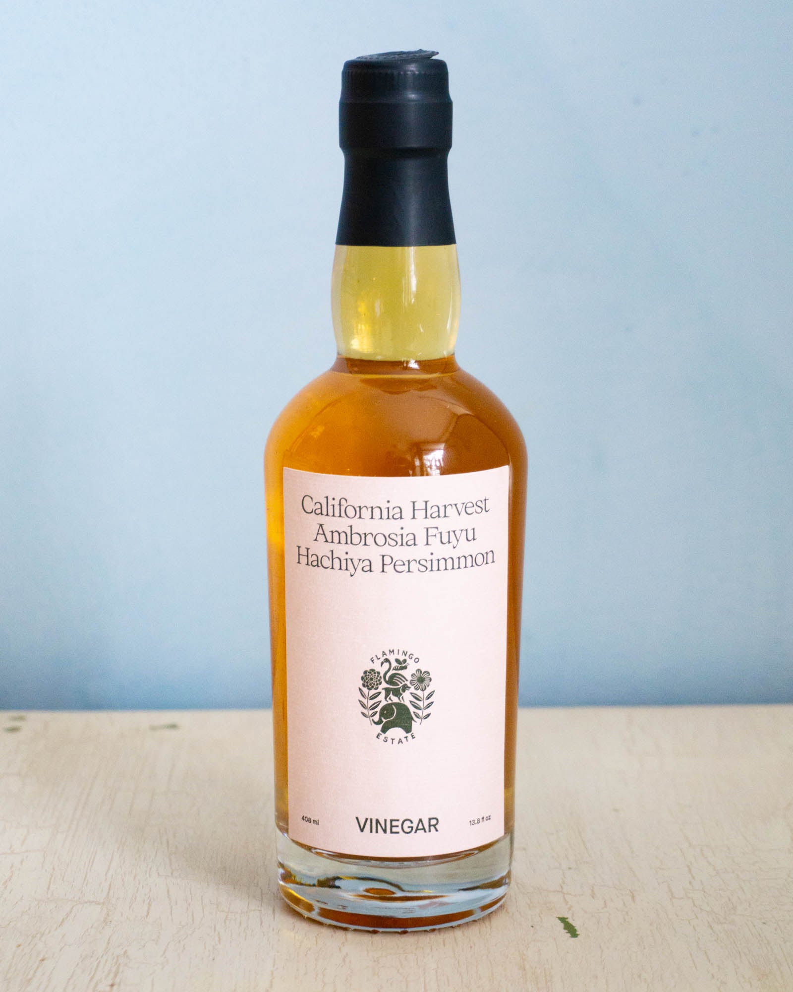 winter harvest persimmon vinegar