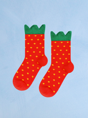 kids socks - strawberry