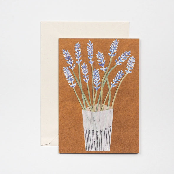 greeting card - lavender
