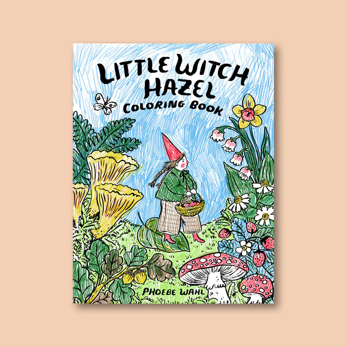little witch hazel colouring book