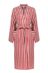robe - red striped