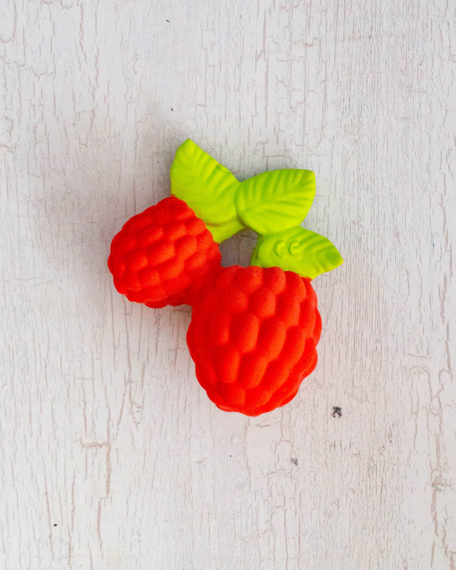 natural rubber teethers (multiple styles)