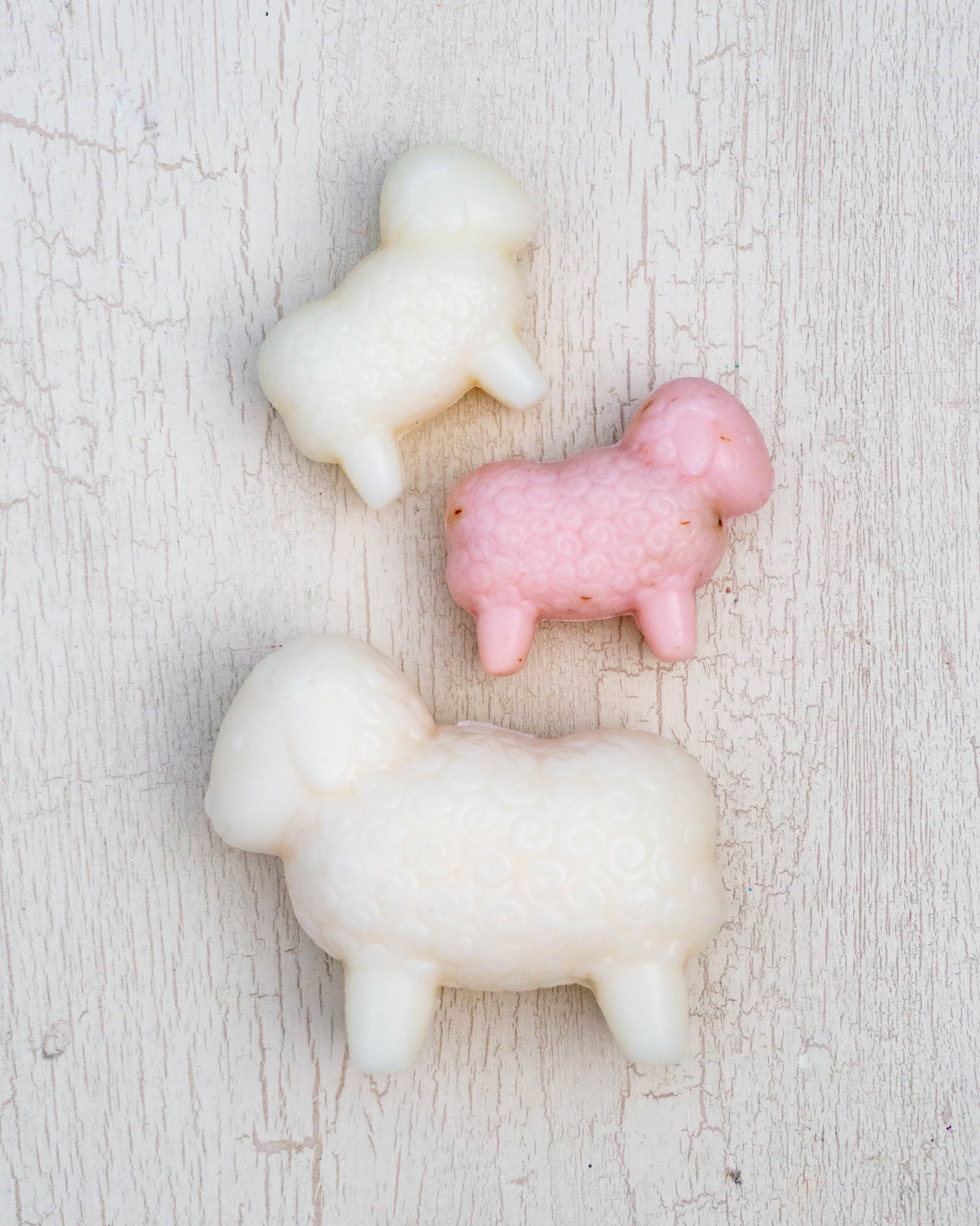 soap - large pudgy sheep