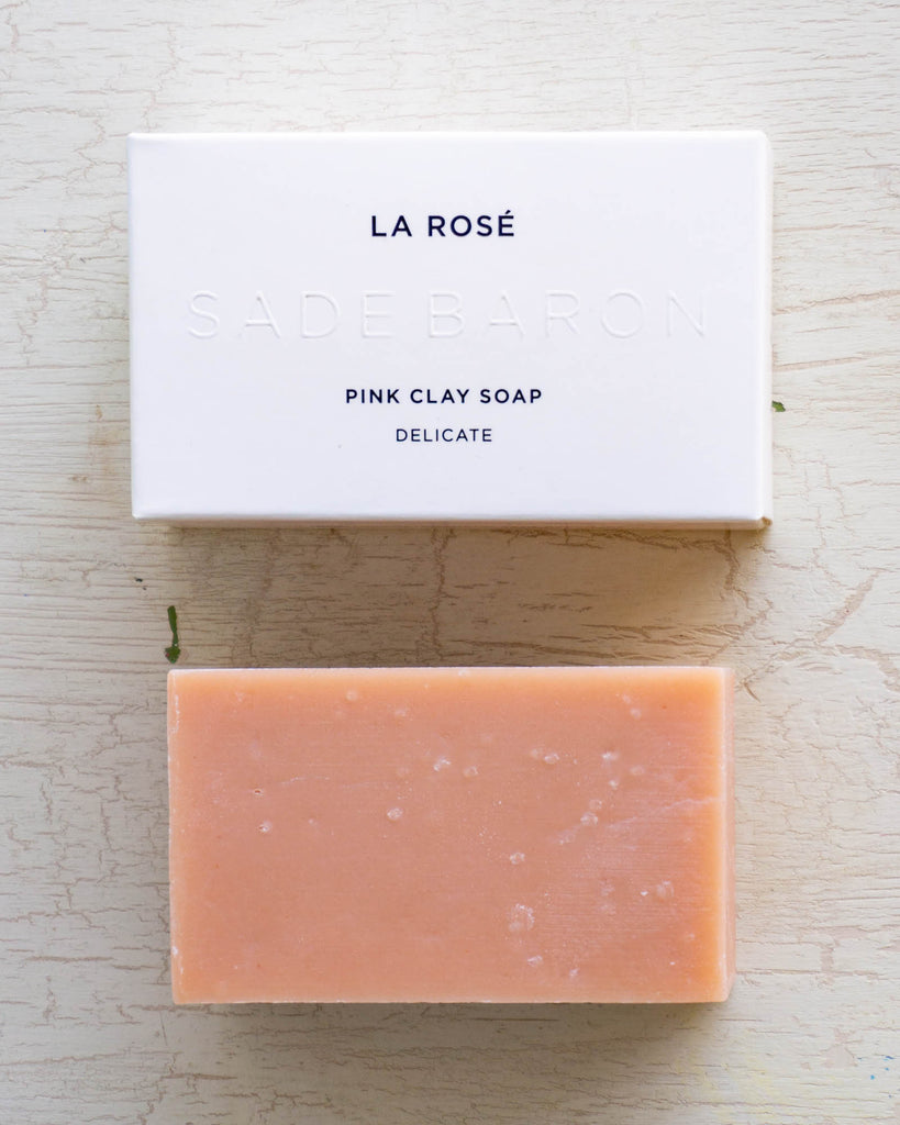 soap - la rose pink clay