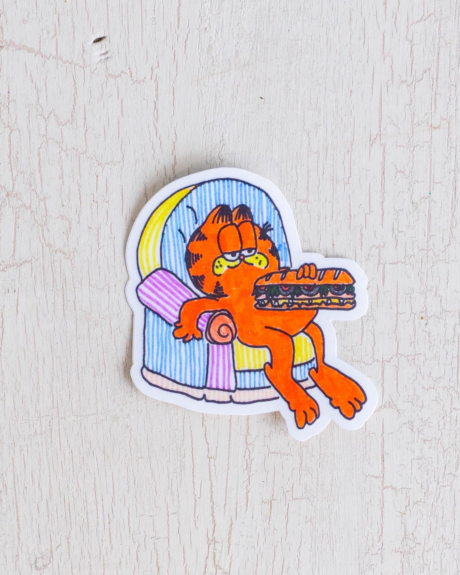 sticker - garfield