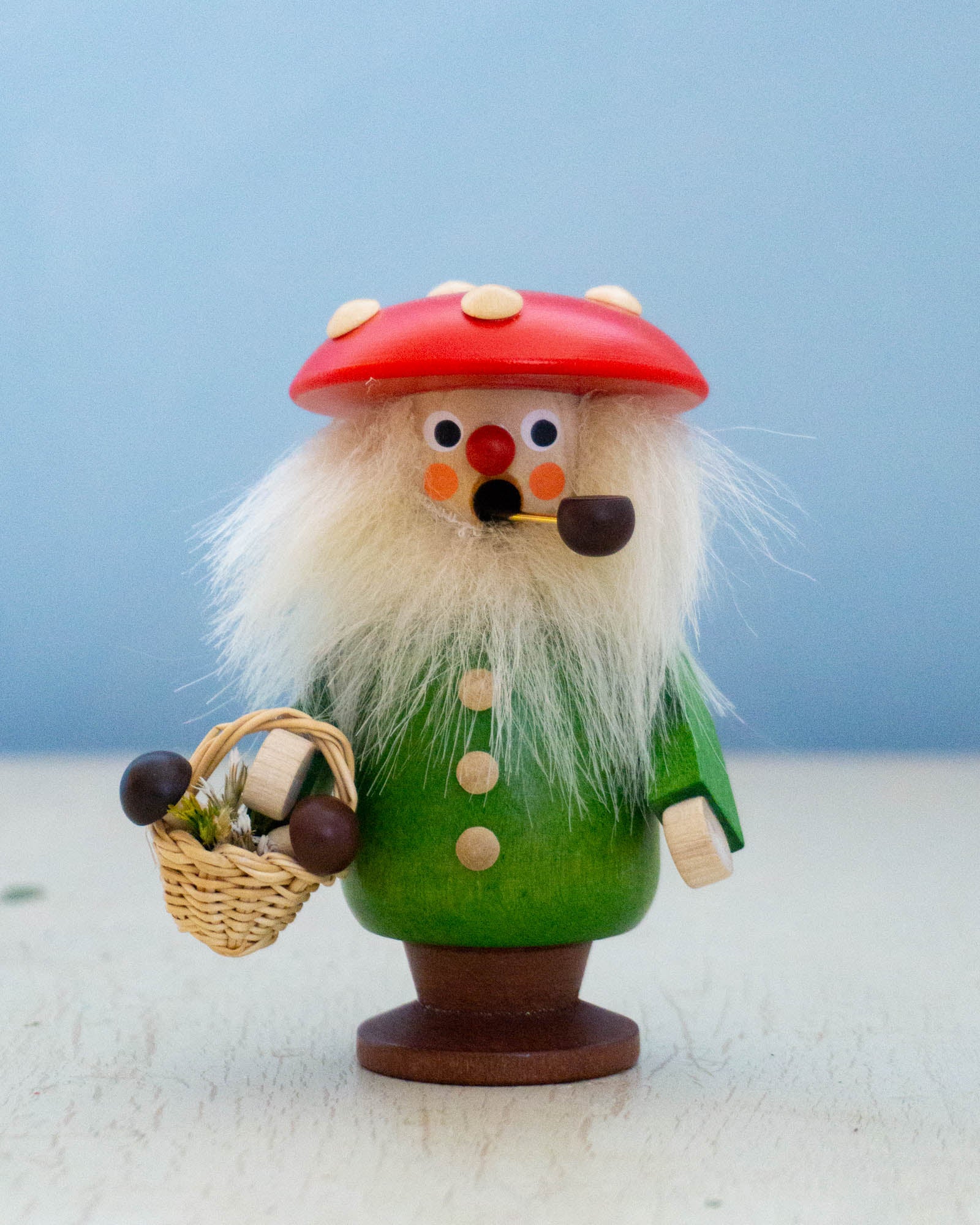 incense burner - mushroom guy