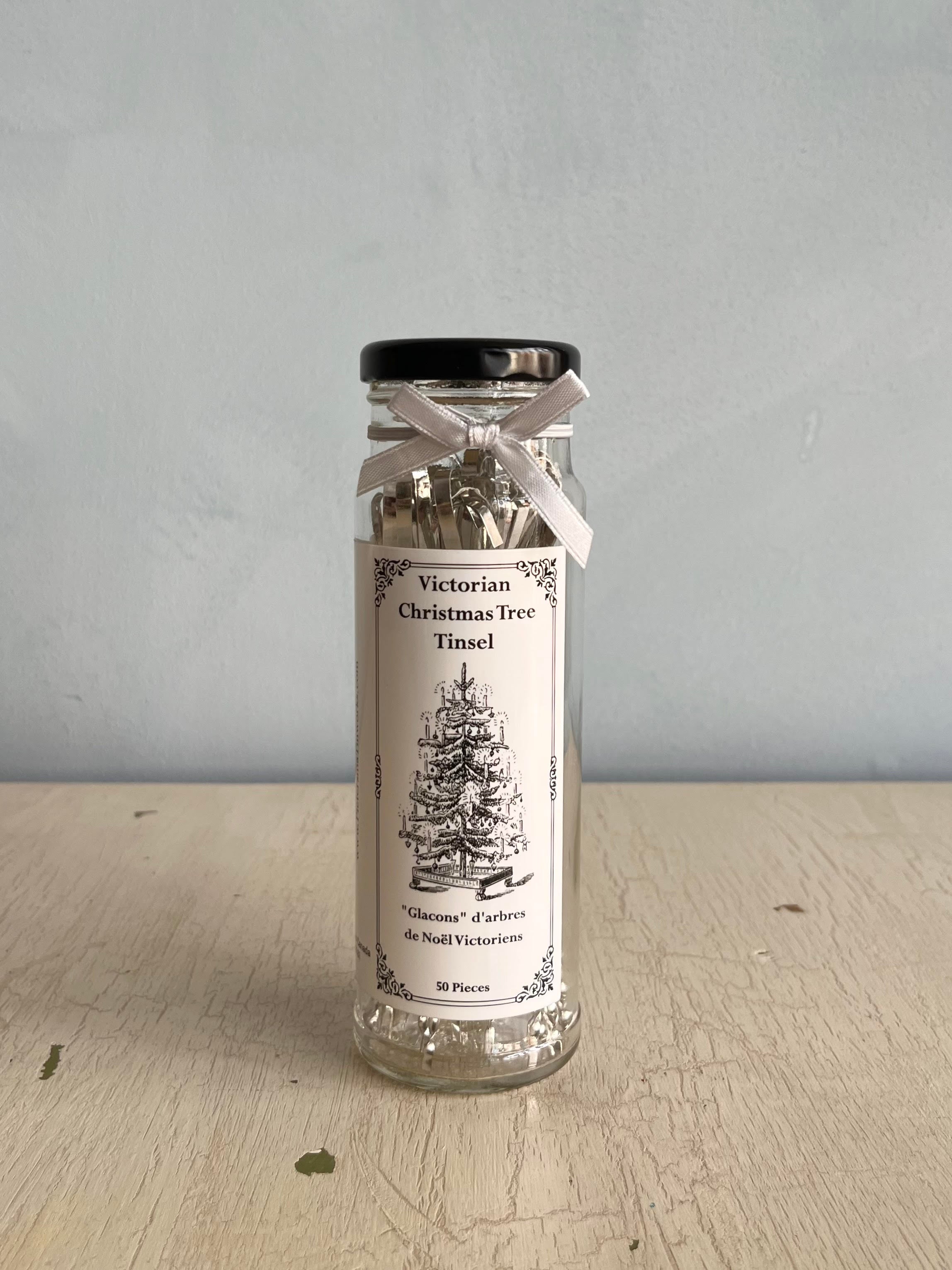 decoration - victorian Christmas tree tinsel